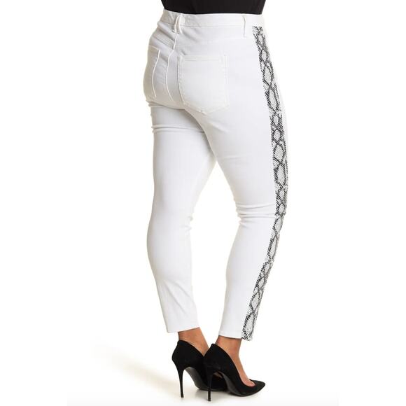 Good American High Waist Good Legs Snake Stripe 27 - Picture 7 of 11